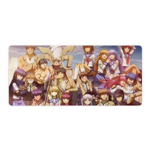 Angel Beats ��^�}�E�X�p�b�h�A�f�X�N�v���e�N�^�[�A�h���L�[�{�[�h�}�b�g ���ɂ₳���� �ϋv�� �h�� ������h�~ ����~�� �I�t�B�X/�ƒ�/�Q�[��/�����̂��߂̑ϋv���̂���f�X�N�}�E�X�p�b�h 40x90cm