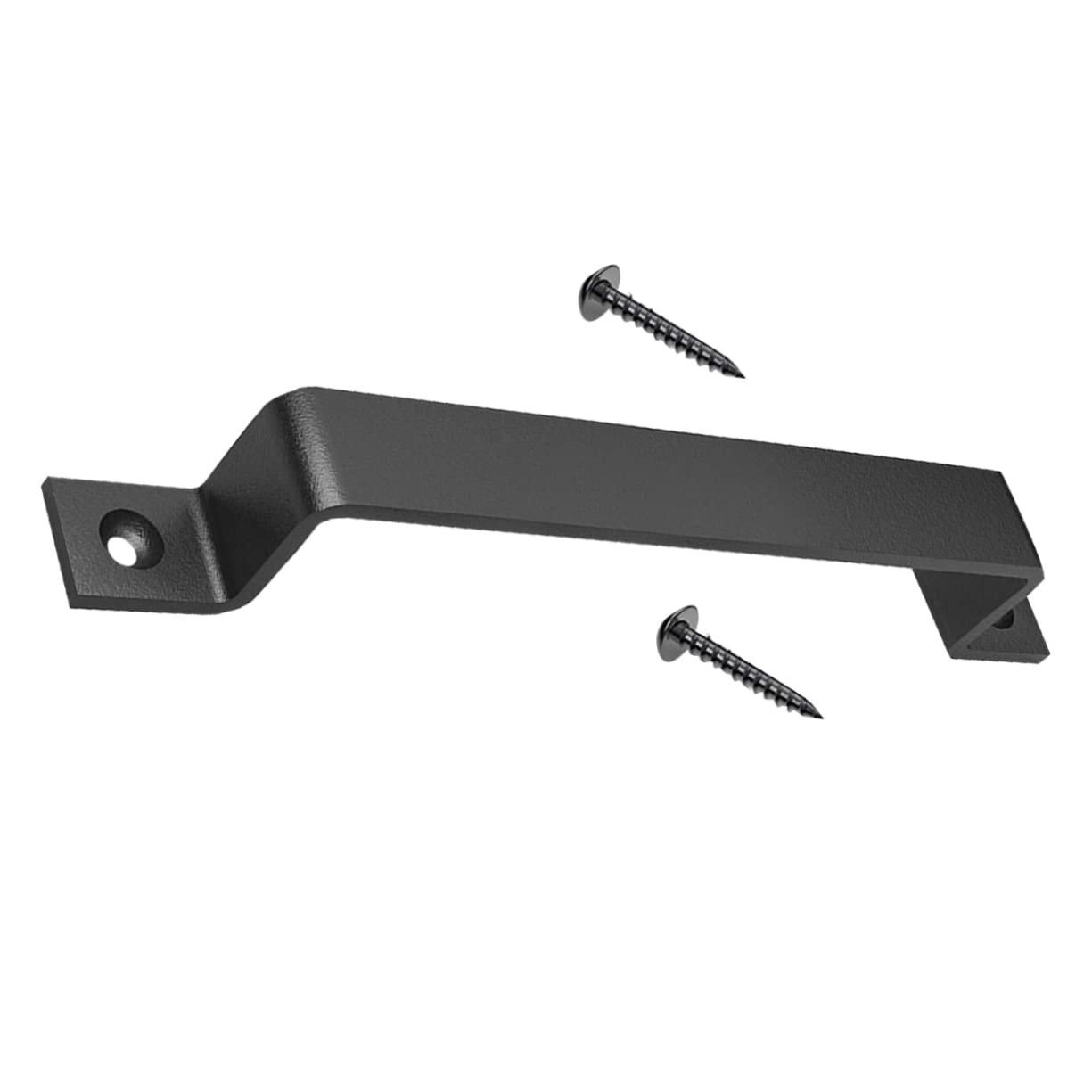 balacoo Double-Sided Vintage Metal Gate Handle Iron Barn Door Pulls for Cabinets Sliding Doors