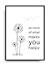 Produktbild ALEMARG Fine Art Kunstdruck Make You Happy Poster Print Plakat Moderne Vintage Deko Bild ungerahmt DIN A4 Geschenk