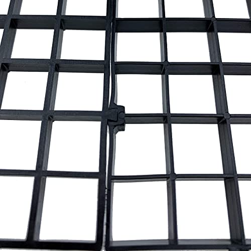 2Pcs Grid Divider Tray For Aquarium, Fish Tank Bottom Isolation, Egg Crate Tank Divider Filter Tray For Mixed Breeding #TOP3