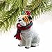 Conversation Concepts Bulldog Tiny Miniature One Christmas Ornament - Delightful! (White)