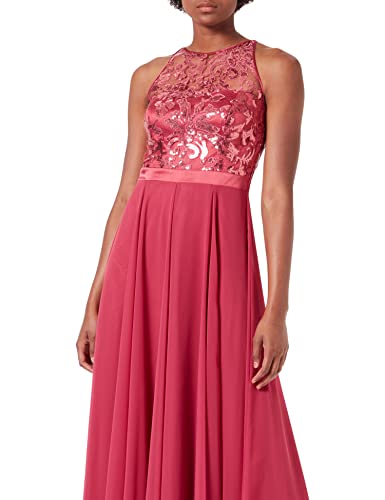 Vera Mont Damen 0029/4825 Partykleid, Rot (Light Cranberry 4288), 36