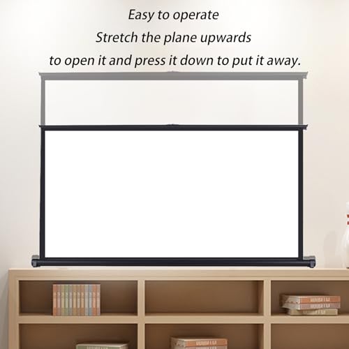 Pantalla de proyección manual portátil 50" 4:3 miniatura 6