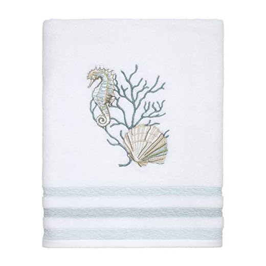 Avanti Linens - Bath Towel, Soft & Absorbent Cotton Towel (Coastal Terrazo)