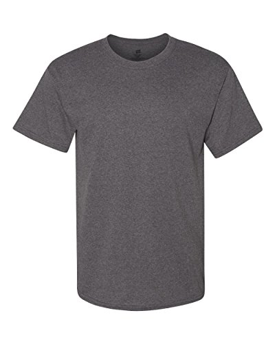 Hanes Mens 5.2 oz. ComfortSoft Cotton T-Shirt (5280) Charcoal Heather XL