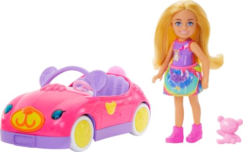 Barbie Chelsea Doll Accessories & Toy Car Playset