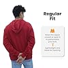 SoftSpun 17001-0011-XXL | Ziper Hoodies for Men | Red #4