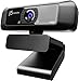 Produktbild j5create USB Streaming Webcam - 1080P HD mit 360° Rotation, High Fidelity Mikrofon, ideal für Skype, YouTube, Zoom, Facetime, Online Konferenzen (JVCU100)