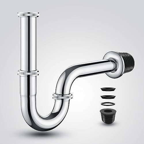 VARIOSAN Universal Röhrensiphon/Siphon Für Waschbecken 12951, 1 1/4" X