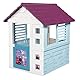 Smoby - Die Eiskönigin Spielhhaus - Kinderhaus für drinnen und draußen, mit kleiner Eingangstür und Fenstern, Frozen Design, für Kinder ab 2 Jahren