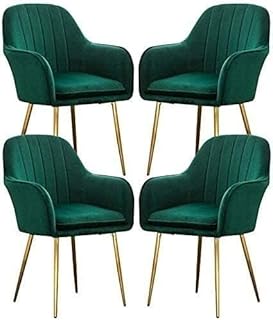 Modern Comfort Dining Chairs Kitchen Velvet Dining Chairs Set of 4