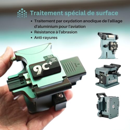 Cliveuse fibre optique en alliage d'aluminium idéale pour les interventions FTTH complexes