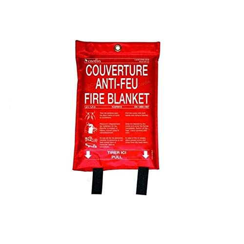 Couverture anti–feu 1.20m x 1.80m – Boitier PP