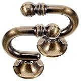 Crochets pour rideaux - ces crochets multifonctionnels permettent de suspendre rideaux, serviettes, vêtements, etc