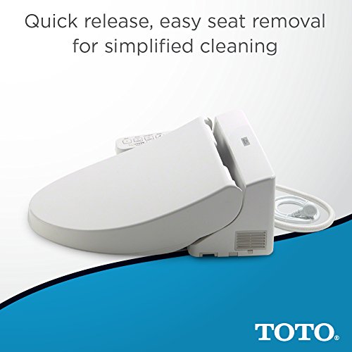 TOTO-SW201401-A100-WASHLET-Electronic-Bidet-Toilet-Seat-with-SoftClose-Lid-Elongated-Cotton-White