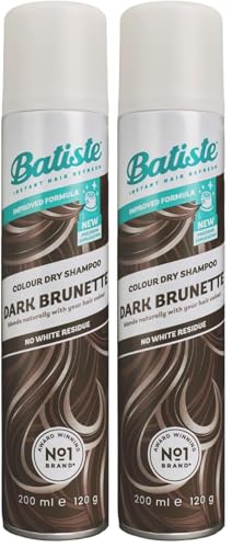 Batiste Champú Colour Dry, negro y marrón oscuro, 200 ml (el embalaje puede variar) (Paquete de 2)