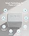 Dravonic 2000 Sq. Ft Dehumidifier for Basement, 30 Pint Dehumidifiers for Home, Bedroom and Bathroom, 3 Modes Dehumidifier with Drain Hose, Smart Humidity Control, 24H Timer, Child Lock (White)