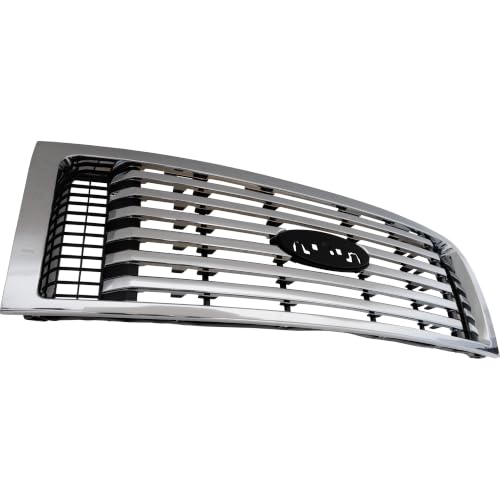 Image of Garage-Pro Grille Assembly For Ford F-150 2010-2012 Chrome