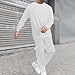 Men Sweatsuits Sets Mens Sweatsuit 2 Piece Outfit Linen Set for Y2k All White Hooded Hoodie and Sweatpants Sweatshirt Two Outfits Fashion Casual Graphic