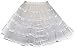 White Petticoat Slip for Short German Dirndl Dress