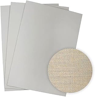 Artway Traditional Lino Sheet - A4 - Pack of 3, Grey
