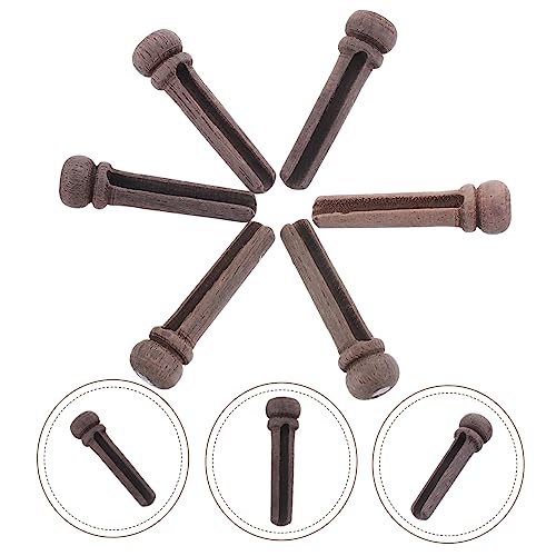 Broches pour guitare acoustique de finition marron SUPVOX - 5