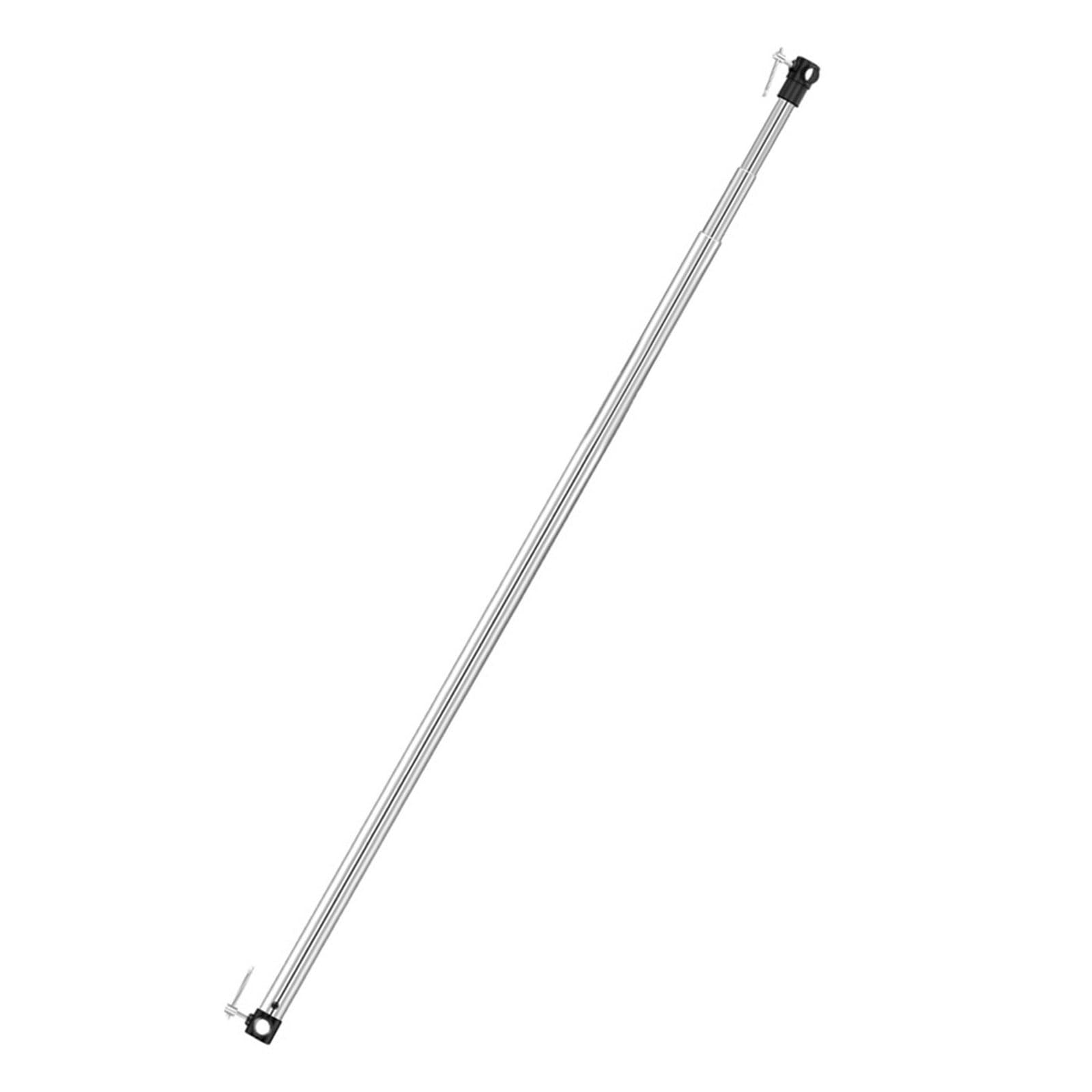 Barre de support télescopique en métal pour trépied, extension de 117 à 300 cm