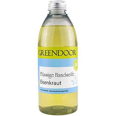 GREENDOOR Flüssigseife EISENKRAUT zitronig frisch Cover