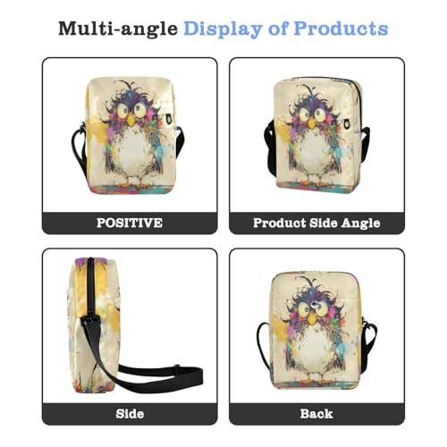 messenger bags for women Crossbody Small Bag For Women Womens Cross Body Purse Bags Adjustable Strap for Travel Travel- Aesthetic Beauty Bird4