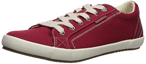 Image of Taos Star Women's Sneaker - Iconic Style with Canvas Design for Everyday Adventures - Custom Fit Lacing and Premium Removable Footbed with Arch Support for All Day Comfort