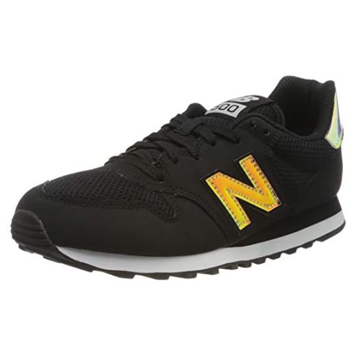 New Balance 500, Zapatillas Mujer, Negro (Black Hgw), 38 EU