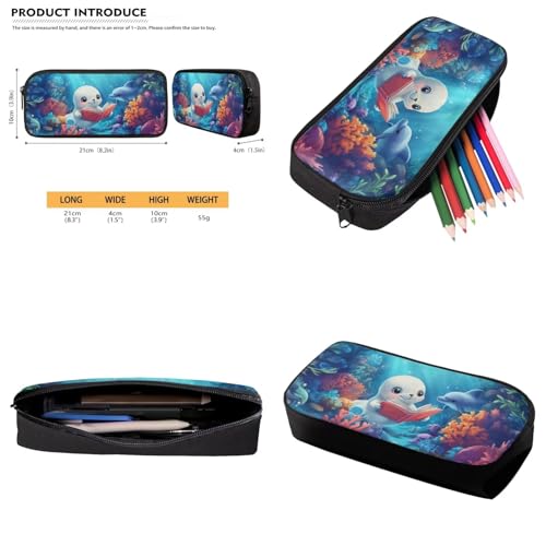 Cozeyat Book Seal Boys Backpack 5-6 with Insulated Lunch Box Lightweight Schoolbag Kids Bookbag for Preschool Elementary School Travel Book Bag Caual Daypack Rucksack Students Back to School Gifts3