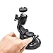 VGSION Car Mount Suction Cup Dashboard Camera Holder, Compatible with Insta360 One X2, Portable Vehicle DVR