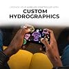 DreamController DC Comiic NEON Custom X-box Controller Wireless compatible with X-box One/Series X/S Proudly Customized in USA with Permanent HYDRO-DIP Printing (NOT JUST A SKIN)