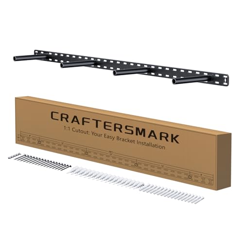 1 Pack Large Shelf Brackets Long Floating Shelf Bracket Invisible Floating Shelf Hardware Heavy Duty Floating Mantel Brackets(43X6X1.5 Without Tools)
