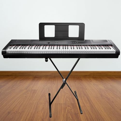 Stand de Musique, Carbone de partitions pour Clavier, Stand de Clavier Musical Universel Compatible avec la série PSR/KB/kbp/dgx pour Les partitions de Piano électronique - Les Beatles, Paul McCartney, John Lennon, RIngo Starr, George Harrison Stand de Musique, Carbone de partitions pour Clavier, Stand de Clavier Musical Universel Compatible avec la série PSR/KB/kbp/dgx pour Les partitions de Piano électronique – Image 3