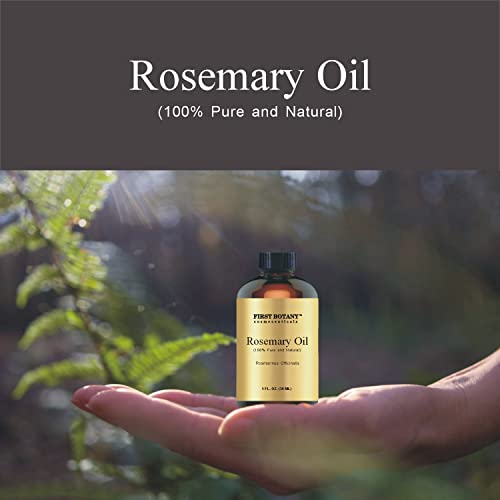 100% Pure Rosemary Essential Oil - Premium Rosemary Oil For Aromatherapy, Massage, Topical & Household Uses - 1 Fl Oz (Rosemary) #TOP3