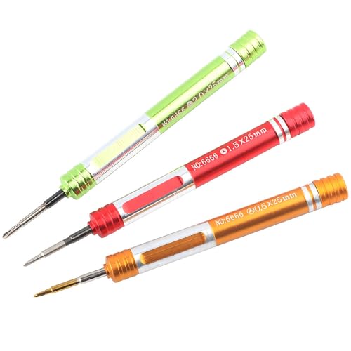 Destornillador Y000 de 0,6 mm de 1,5 mm Y00 de 2,0 mm compatible con Nintendo Switch iPhone Gear S2 S3 S4 reparación de relojes