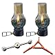 Beleuchtete Gaslaterne, Gas-Camping-Lampe, tragbare Outdoor-Kraftstoffzelt-Laternen für Outdoor-Camping, Wandern (Gaslampe)