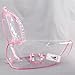 TOPSUNG Waterproof Puppy Raincoat Pink Transparent Pet Rainwear Clothes for Small Dogs/Cats, Size XS