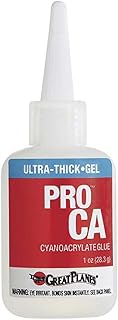 Great Planes Pro CA Ulta-Thick Glue Glue, 1 oz.