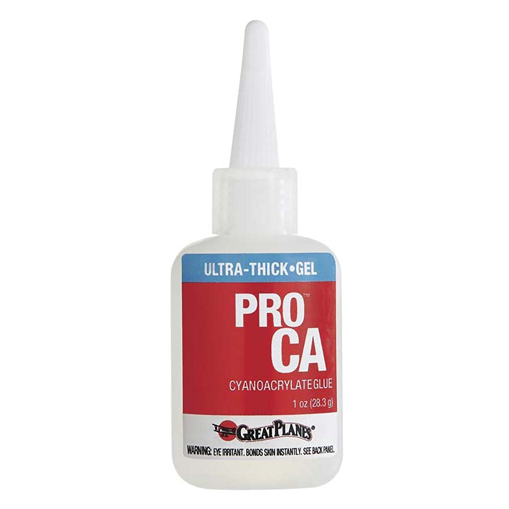 Great Planes Pro CA Ulta-Thick Glue Glue, 1 oz.