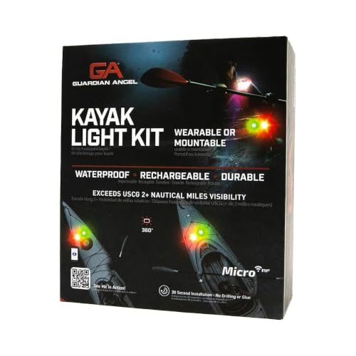 Image of Guardian Angel Pro Kayak Safety Bundle - Lights, Remote & Mounts