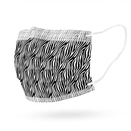 Preisvergleich Produktbild Interstuhl Medma bedruckte Atemschutzmaske in verschiedenen Designs (Zebra)