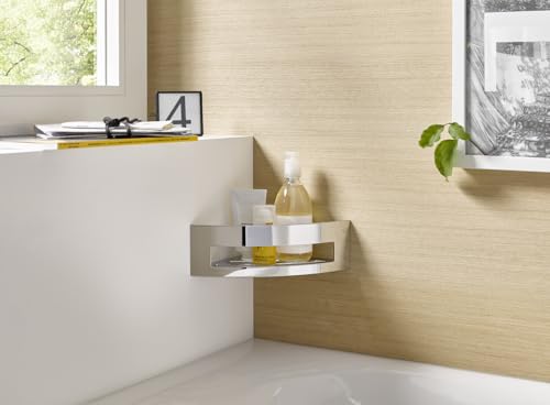 Étagère douche angle amovible Emco System2 panier à visser anti-chute - 6