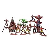 Exquisite, handgemalte Detailfiguren und glatte Kanten.