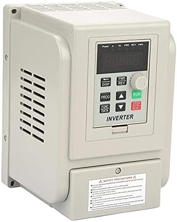 VFD Variable Frequency Drive, 220VAC Single-phase Variable Frequency Drive VFD Speed Controller for 3-phase 2.2kW AC Motor Drive Inverter Motor Drive