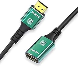 HDMI 2.1 Cable HDMI Ultra-HD UHD 8K 60hz 4K 120hz Extension Cable 48Gbs with Audio Ethernet HDMI Cord