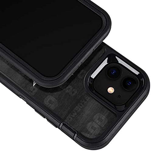 Skinit Decal Phone Skin Compatible with OtterBox Defender Pro Case for iPhone 12 - Officially Licensed NFL Dallas Cowboys Black & White Design