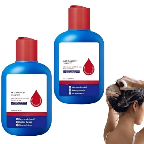 Champú Nippori, 600ml Champú Refrescante Anticaspas, Acondicionador Hidratante Profundo, Chumpú Voluminizador de Brillo, Cuidado del Cabello, para Caspa Excesiva y Picazón en el Cuero Cabelludo